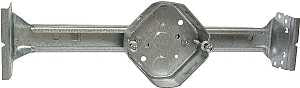 Hubbell-Raco 926 Retro-Brace Round Box, Ceiling Fan/Lighting Applications, 1-1/2' Depth, 4' (Pack of 6)