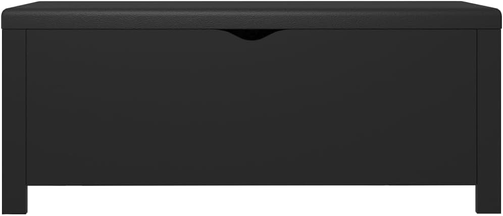 Modern Design Storage Box with a Cushion Bench, Entryway Bench with Cushioned Seat for Living Room, Home, Office, 41.3'x15.7'x17.7',-371