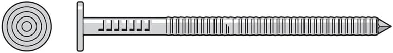Simpson Strong-Tie T2KR5B - 2d 1' 15Ga 316SS Siding Nail 25lb