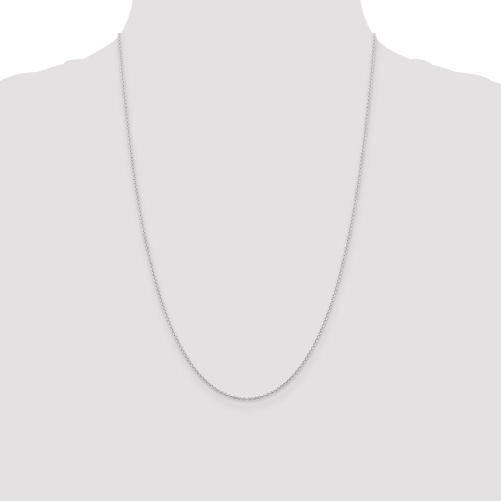The Black Bow Sterling Silver 26mm Reversible Scroll Oval Locket Necklace