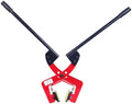 Alloy Steel Paver Stone Lifter Tools - Granite Curb Lifting Clamps, Scissor Tongs, Paver Slab Mover with Polyurethane Mats (L-Opening 18-30cm (7 1/8'-11 3/4')