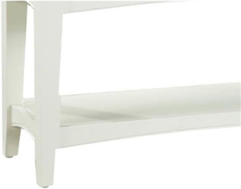 Alaterre Furniture Shaker Cottage Wall Mounted Storage Cubbies, Ivory Coat Hook and Bench Set
