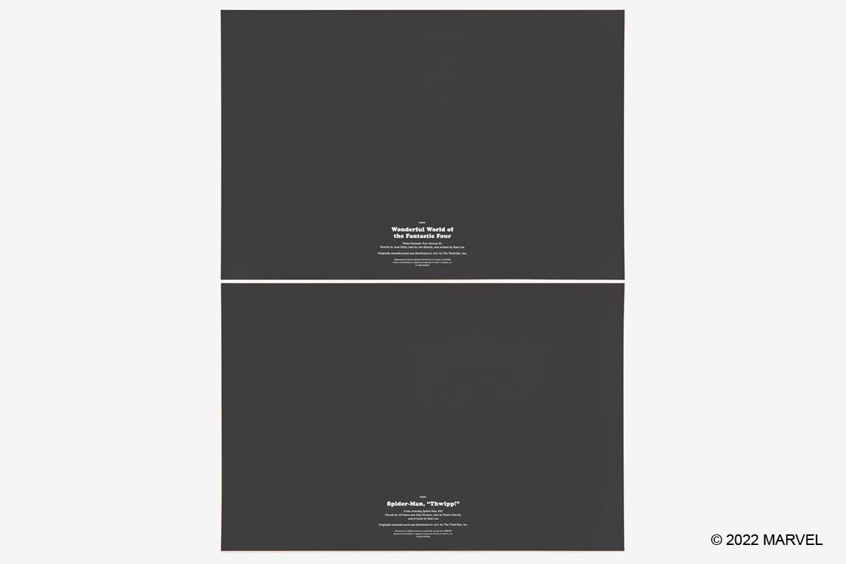 Marvel Classic Black Light Collectible Poster Portfolio Volume 2: 12 Collectible Ready-to-Frame Posters