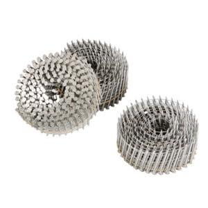 #US 3600 Pcs 1-3/4 .09 Ring Shank Stainless Steel Siding Nails 15 Degree Wire Coil