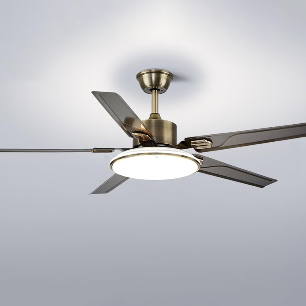 Ceiling Fans with Lights and Remote 42 Inch Smart Ceiling Fan with Light 3 Color Dimmable Low Profile Ceiling Fan with Light Outdoor Ceiling Fans for Patios with Light