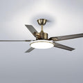 Ceiling Fans with Lights and Remote 42 Inch Smart Ceiling Fan with Light 3 Color Dimmable Low Profile Ceiling Fan with Light Outdoor Ceiling Fans for Patios with Light