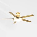 Ceiling Fans with Lights Flush Mount Outdoor Ceiling Fan with Lights 42 Inch Indoor Ceiling Fan Light LED Dimmable Smart Ceiling Fan Outdoor Ceiling Fans for Patios with Light