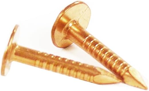 3/4' x 11GA Smooth Copper Roofing/Slating Nails 25lb | CPR34S25
