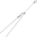 14k REAL Yellow OR White Gold Solid 1mm Cable Link Length Adjustable Chain Necklace with Lobster Claw Clasp