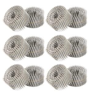#US 15 Degree Wire Coil 2-1/2 .09 Ring Shank Stainless Steel Siding Nail 3600Pcs