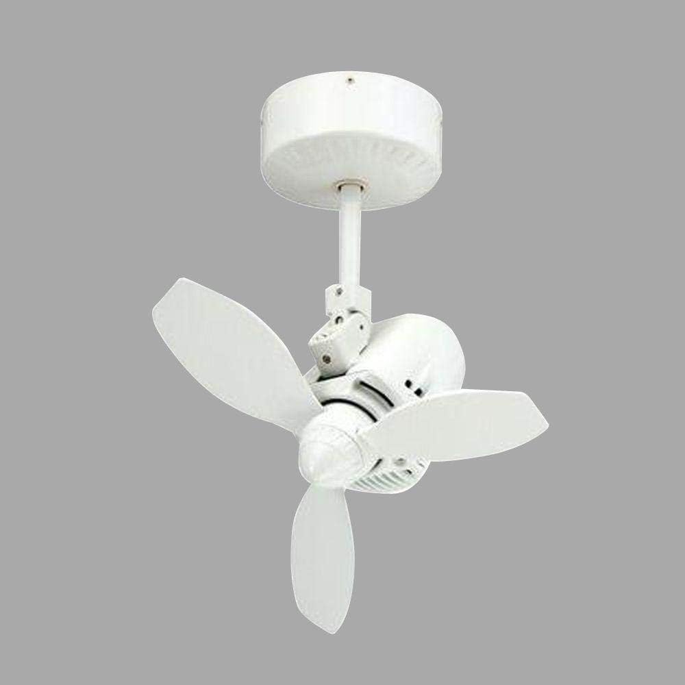 Mustang 18 in. Oscillating Indoor/Outdoor Pure White Ceiling Fan