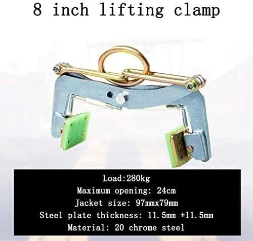Heavy-duty Plate Lifting Adjustable Opening Vertical Plate Alloy Steel Clamp Suspension Clamp(8 in)