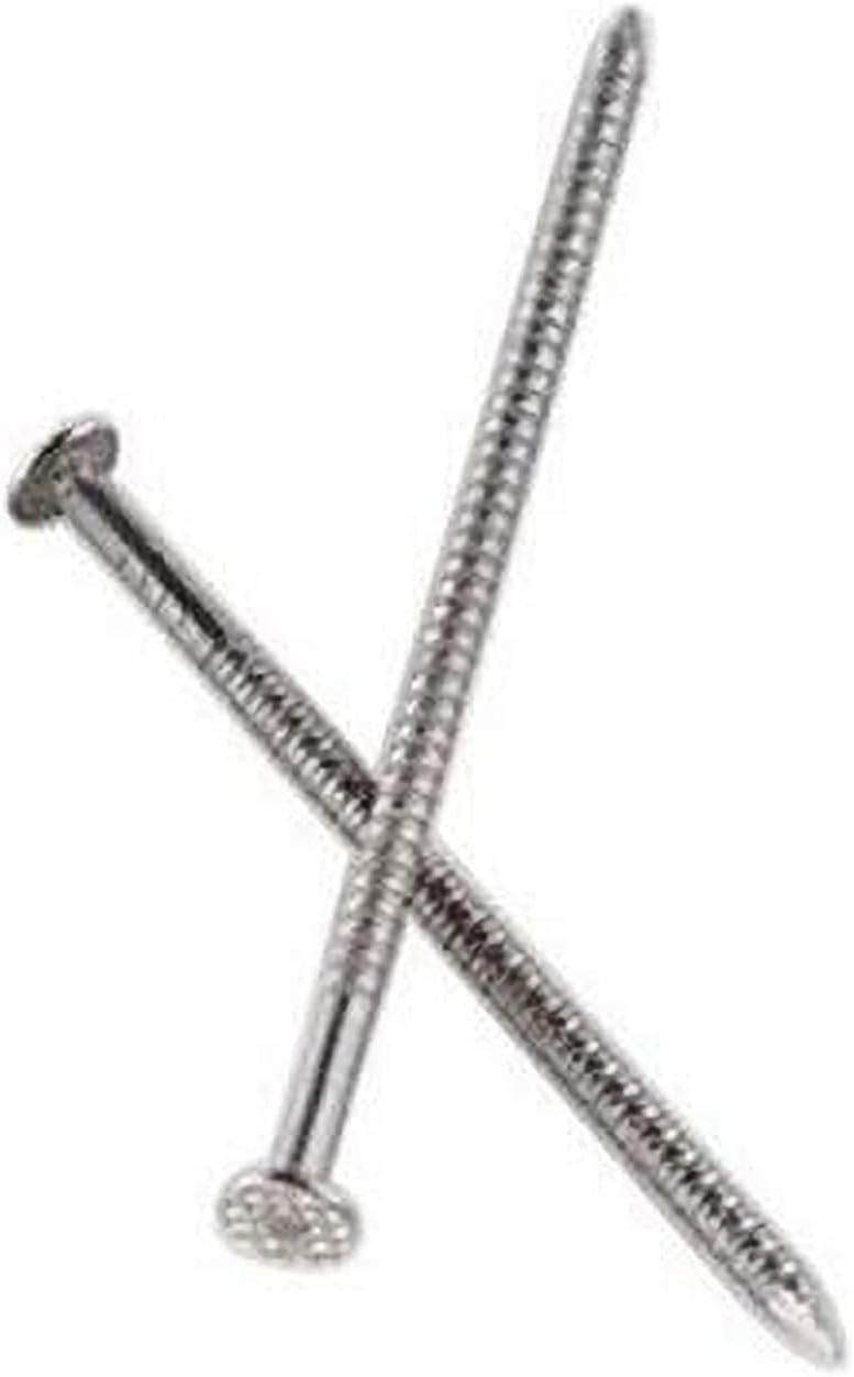 10D 3 in. Siding Stainless Steel Nail with Round Head Ring Shank 25 lbs - Pack of 3000