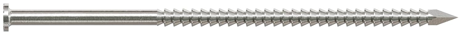 Simpson Strong-Tie S8SND1 Wood Siding Nail 2-1/2-in. x .092-in. Type 304 Stainless Steel (1 lb.) (Pack of 10)