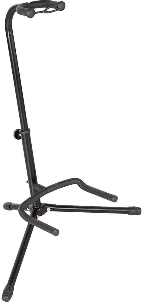 LAVA ME 4 Carbon 38' with Airflow Bag Space Grey w/Rok-It Tripod Guitar Stand, Kopul PREM Performance Series Right Angle Cable and Celluloid Guitar Picks Shape Medium 12-Pack Bundle