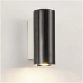 Nordic Minimalist Natural White Marble Modern Living Room Balcony Decoration Spotlight Landscape Corridor Warm Color Wall Lamp T-155(Black)