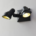ICEMOB Double Head High Power Spotlight Wall Sconce LED-10W 3000K Landscape Lighting Wall Lamp The Black Die-cast Aluminum Lamp Body Is Waterproof Wall Sconce The Lamp Holder Can Be Rotated Outdoors W