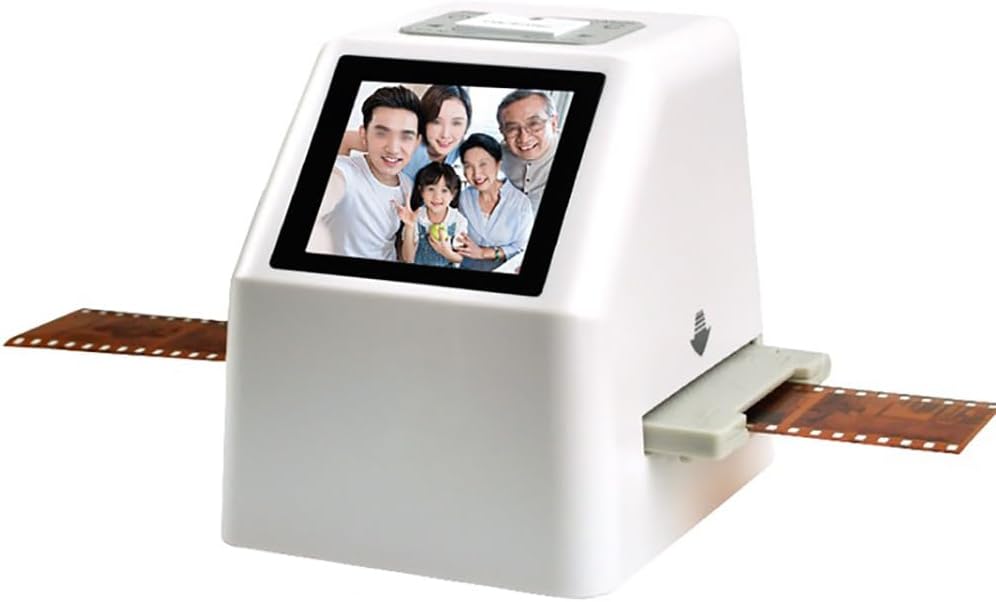 Negative Film Scanner, Digital Film Converter, 35mm 8 Negative Slide Film Scanner, High Resolution 22MP 2.4' LCD, TV Output Format NTSC/PAL
