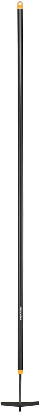 Fiskars Solid Hoe, Length: 155 cm, Width: 16 cm, Steel Head/Aluminium Handle, Black/Orange, 1016035