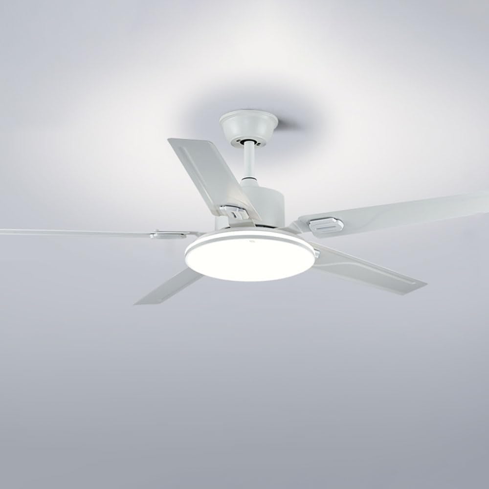 Ceiling Fans with Lights and Remote 42 Inch Smart Ceiling Fan with Light 3 Color Dimmable Low Profile Ceiling Fan with Light Outdoor Ceiling Fans for Patios with Light