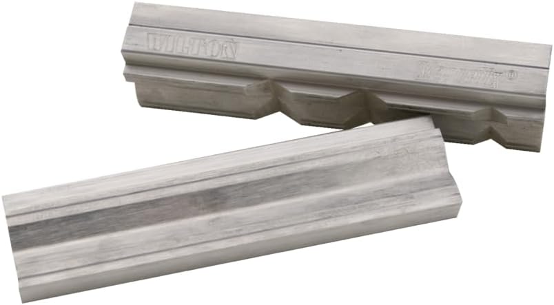 Wilton Tradesman Bench Vise, 6-1/2' Jaw Width, 6' Max Opening, 4' Throat (Model 1765) & Magnefix Aluminum Vise Jaw Pads (A-6.5)