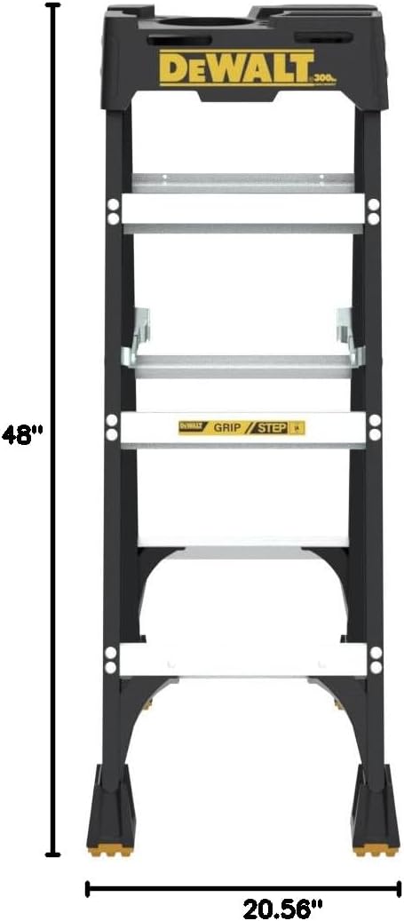 DeWalt Type IA 300lb Rated FG Stepladder 4' DXL3010-04
