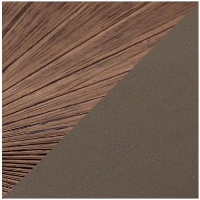Hinkley Tropic Air 52' Indoor/Outdoor Ceiling Fan, Metallic Matte Bronze and Palm-Shaped Walnut Composite Fan Blades