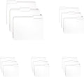 Smead Standard File Folders, White, 1/3-Cut Tabs, Letter Size (12843)| (Pack of 500)
