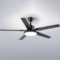 42 Inch Modern Ceiling Fan with Lights Frequency Conversion Remote Ceiling Fan Light 6 Speed 3 Color Bedroom Ceiling Fan Outdoor Ceiling Fans for Patios with Light