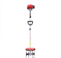 Micro Tiller Weeding Machine Air-Cooled 2-Stroke Hand-Held Tiller Weeding Machine 1.25KW 6500R