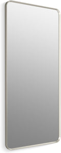 Kohler Essential 28 in. X 60 in. Rectangular Bathroom Vanity Mirror in Brushed Nickel
