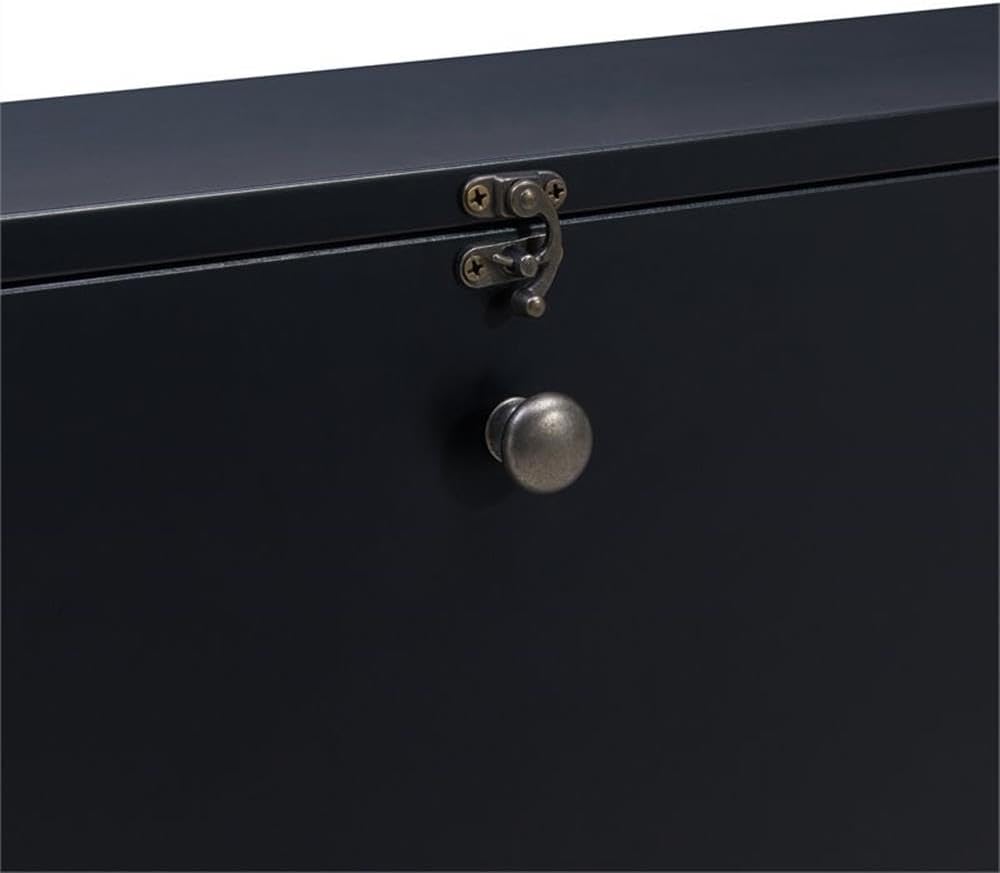 SEI Furniture Wall Mount Laptop Desk - Universal Style, Black