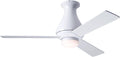 Modern Fan Company ALT-FM-GW-42-WH-271-005 Altus Flush 42' Ceiling Fan w/LED, Remote/Wall Ctrl, Gloss White