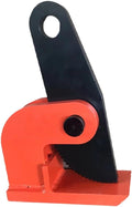 4-Inch Horizontal Plate Lifting Clamp - Heavy Duty Steel Lifting Tool for Multi-Sheet Steel & Stone - 1T Capacity - Durable Plate Handling Equipment
