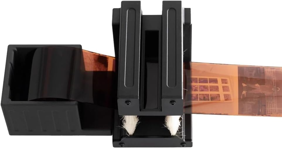 iDili Negative Film Dust Removal Scanner Brush & Ion Anti-Static Bar Kit – Efficient Cleaning for 135, 120, 4x5 Films