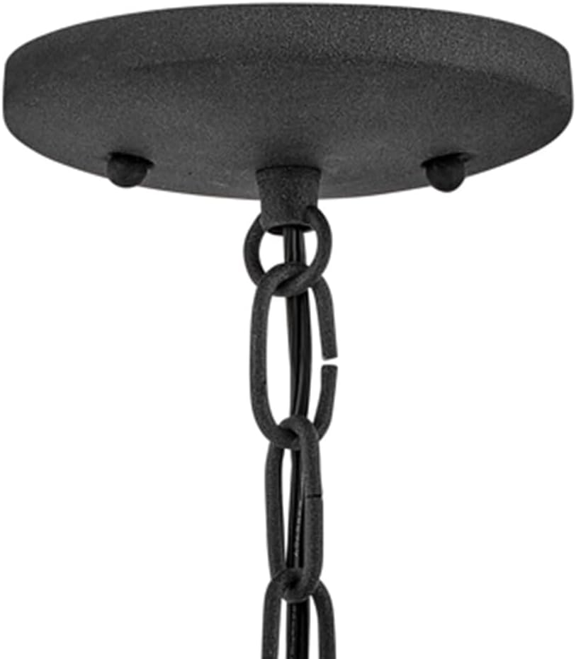 Hinkley Cape Cod 2203DZ Extra Small Outdoor Convertible Light Fixture, Flush Mount or Pendant, Even or Sloped Ceilings, Aged Zinc