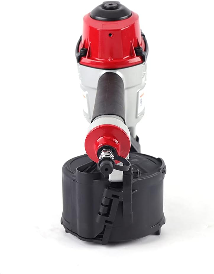 Pneumatic Coil Nailer, CN55 75-100PSI Hand Air Coil Siding Nail Gun Tool For Wooden Furniture Fences Plywood 25-57mm