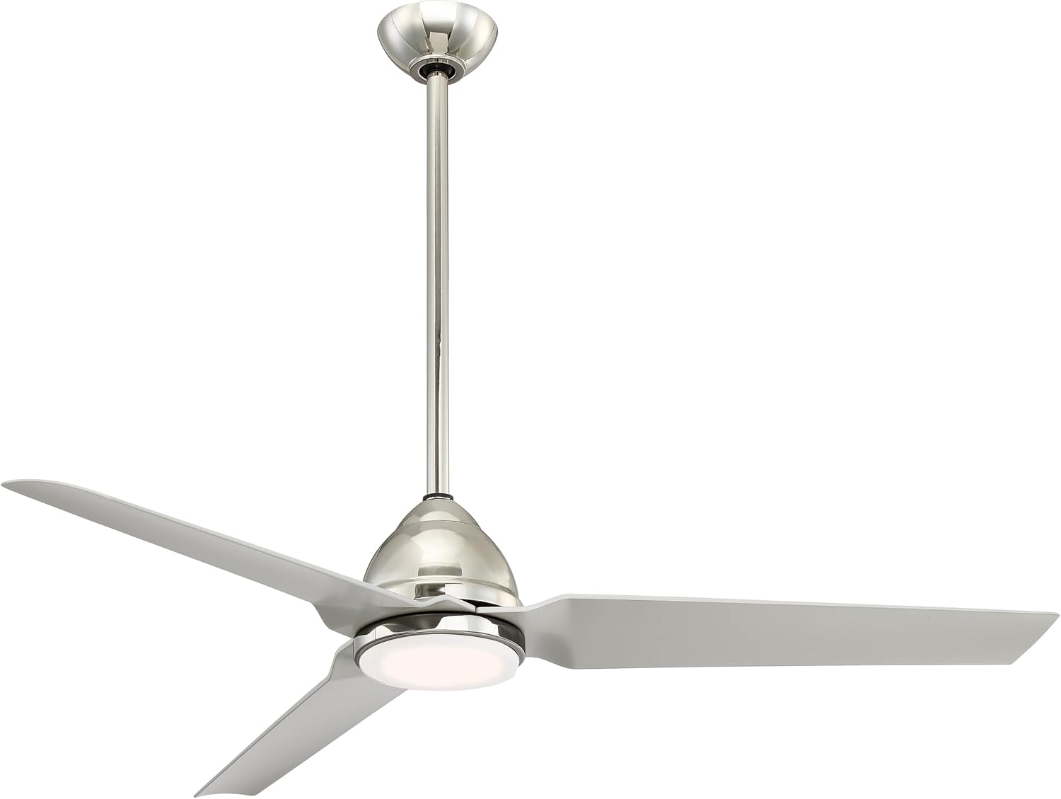 Minka-Aire F753L-PN, Java LED 54' Indoor or Outdoor Ceiling Fan, Polished Nickel