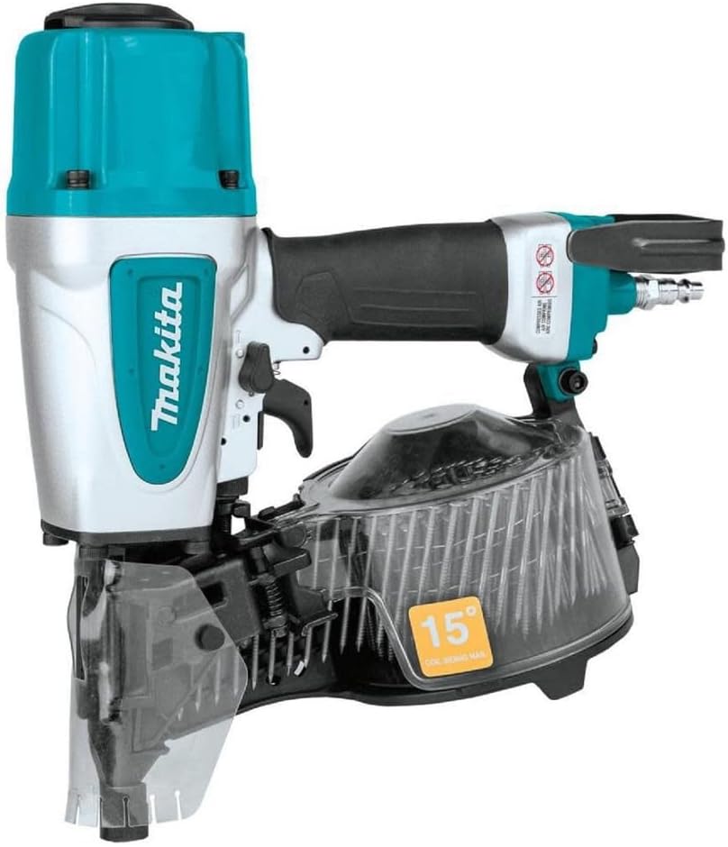Makita AN613-R 2-1/2 in. 15 Degree Siding Coil Nailer (Renewed)