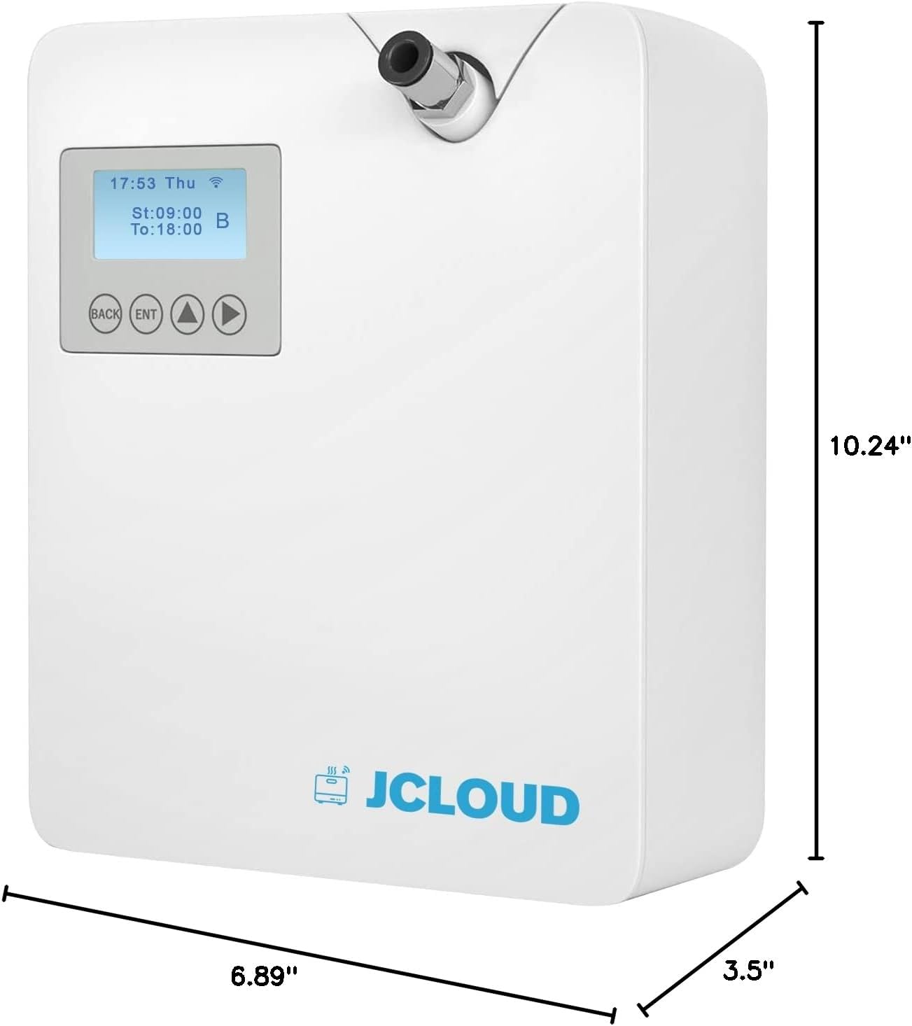 JCLOUD Smart Scent Air Machine with Cold-Air Tech for Home, Hotel Scent Diffuser, Waterless Essential Oil Diffuser 300ML, HVAC Scent Diffuser for Essential Oils for Large Room, Office, Spa