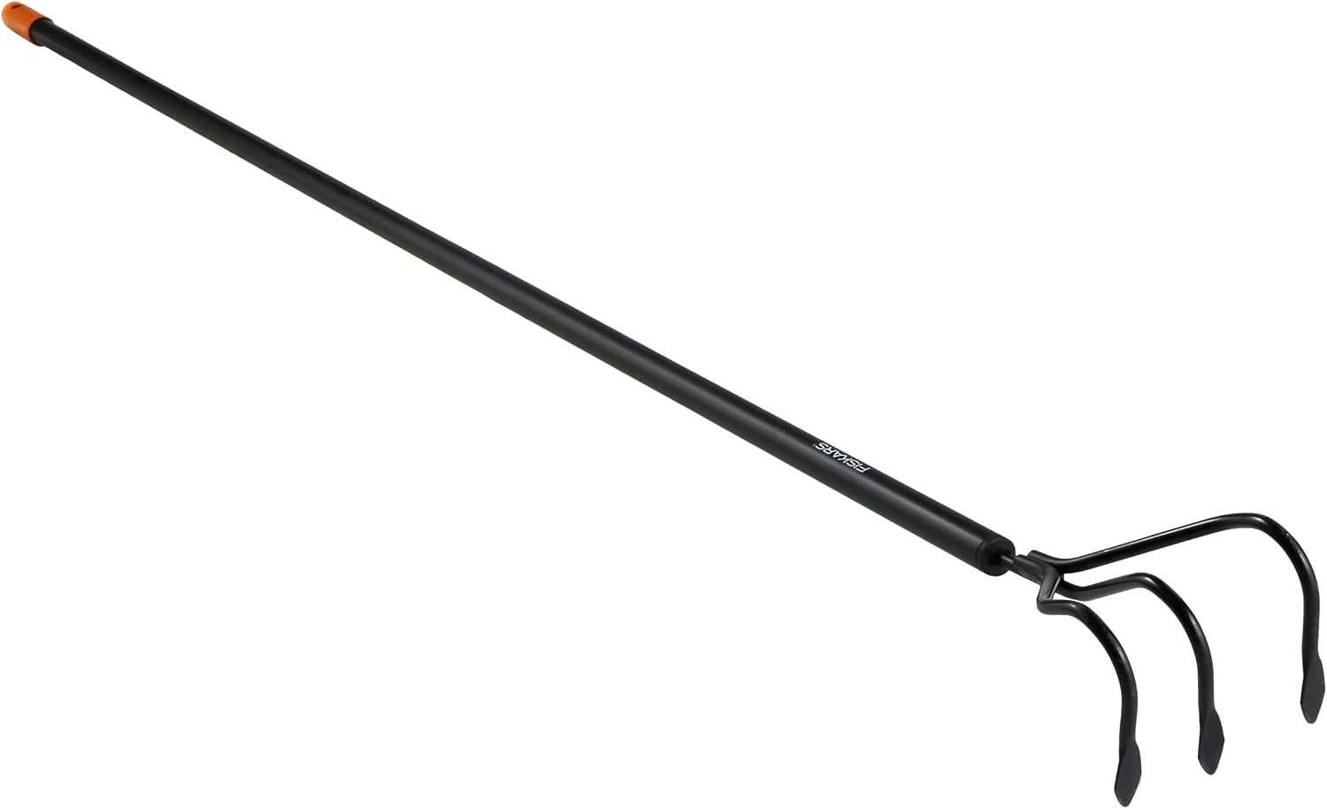 Fiskars Solid Cultivator, for Optimal Bed Preparation and Care, Length: 164 cm, Width: 12 cm, Black/Orange, 1016034