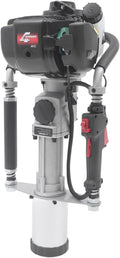 32.6CC 2 Stroke Gas Powered T-Post Driver, 0.9KW Gas Post Pounder Pile Driver, Single Cylinder Air Cooled Fence Post Driver with Hand Pull Start & 0.23 Gal Fuel Tank for Gardening (4-Stroke/ 37.7CC)