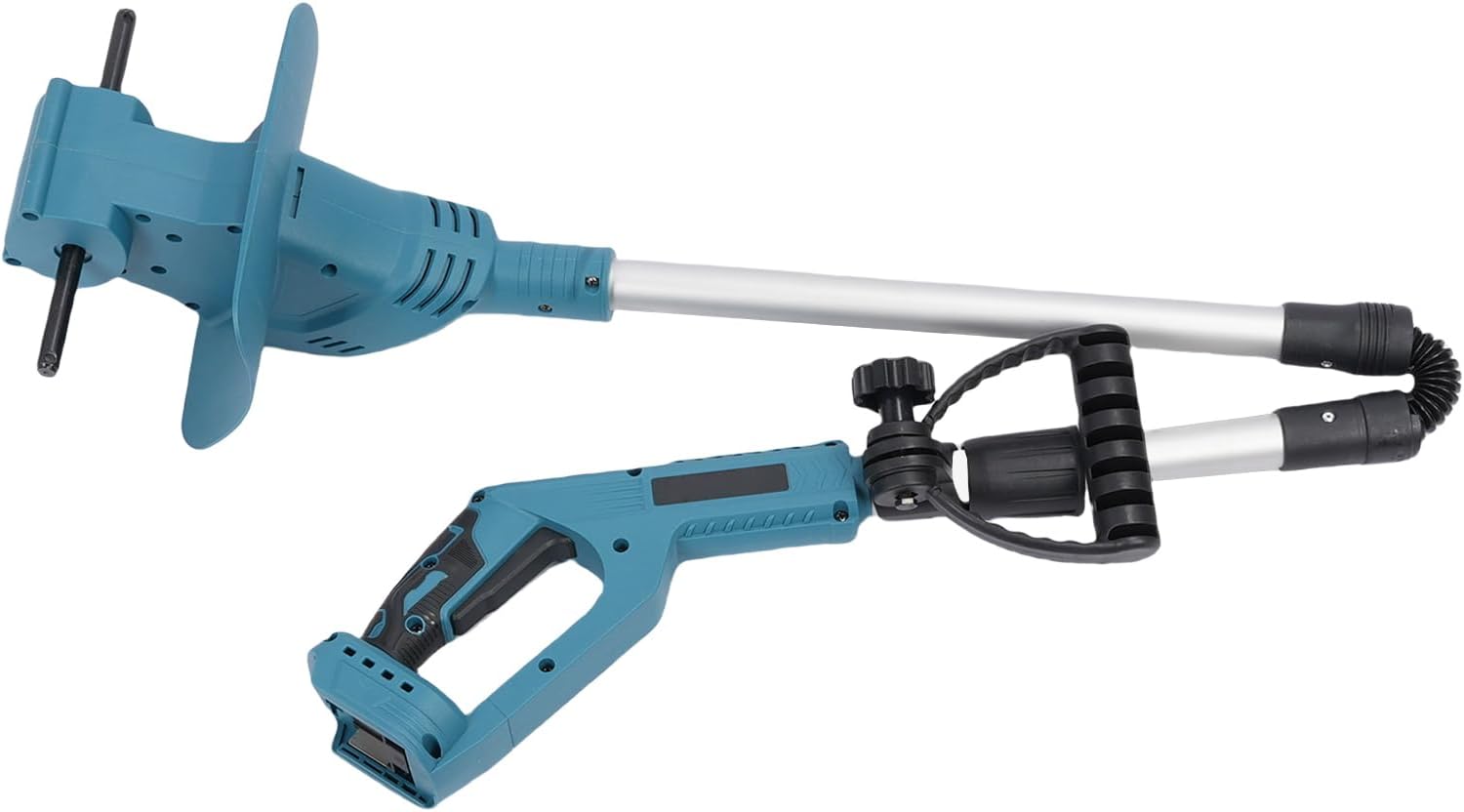 21V Electric Cultivator Cordless Tiller 330RPM High Speed 4 Durable Steel Tines for Lawn Gardening Soil Cultivation 9.5inches Depth