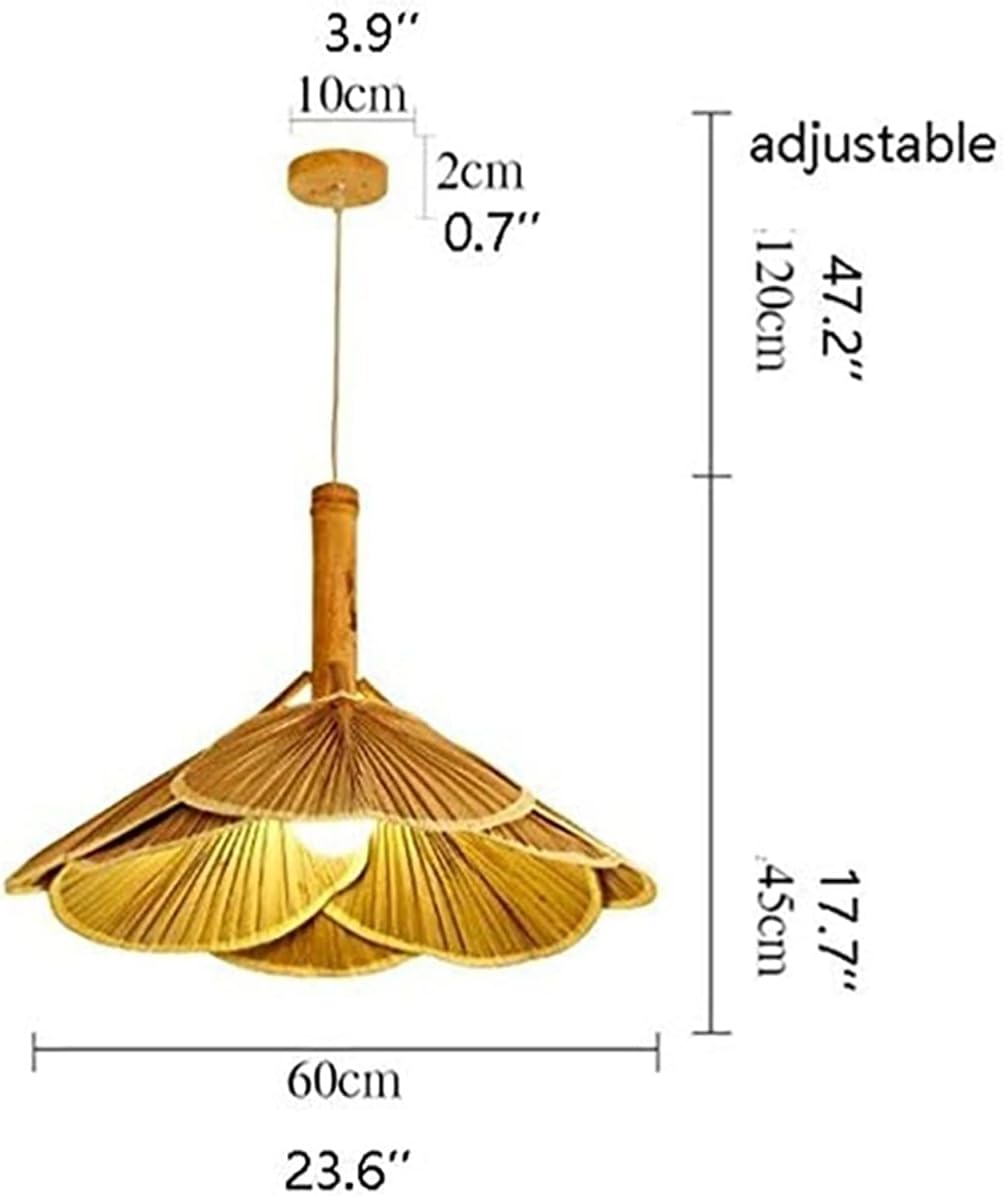 Country Light Solid Wood Hanging Lamps Retro Fan E27 Ceiling Lamp Suitable for Hallways Dining Room Hotel Porch Aisle Decorative Lighting Fixtures Flush Mount Light