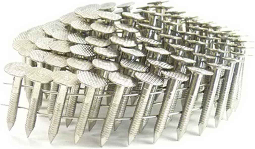 1' Ring 304SS Coil Roofing Nails 3,600ct