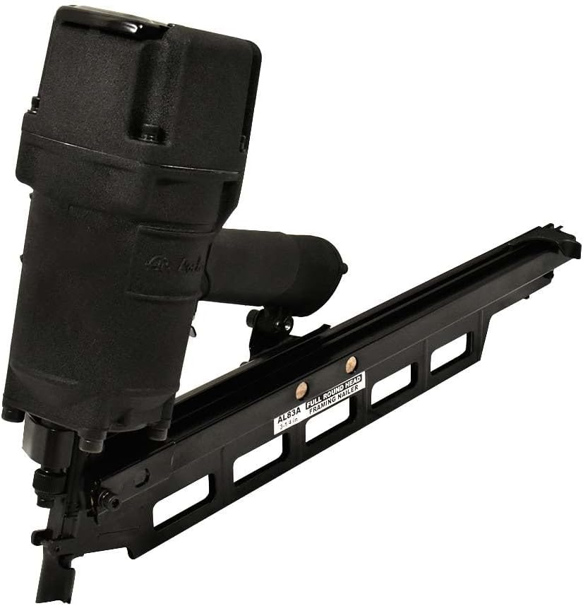 Air Locker AL83A 21 Degree 3-1/4' Full Round Head Framing Nailer – With Depth Adjustment
