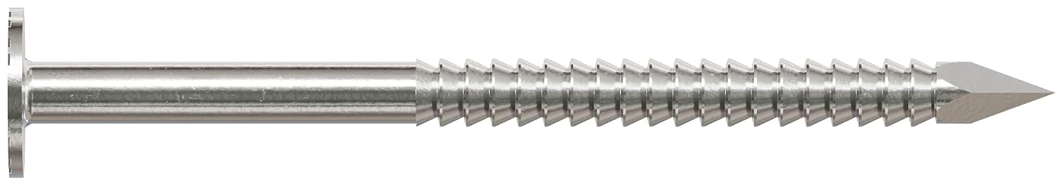 Simpson Strong-Tie T6PCS1 Fiber-Cement Siding Nail 2 in. x .120 in. Type 316 Stainless Steel (1 lb.) (Pack of 10)