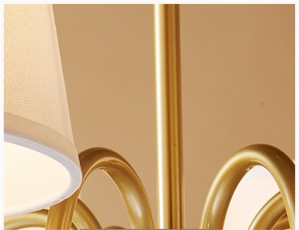 American Retro LED Ceiling Fan Light - Luxury European Design for Living Room, Restaurant, Bedroom, Cafe, Villa & Hotel Remote Control, Stylish Lighting (Style 15) (Style 13)