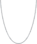 ZHOU LIU FU 18K Gold Chain Necklace for Women Cable Necklaces Dainty Choker Adjustable Thin Chains Trendy Layered Sturdy Jewelry Spring Clasp Simple Shiny Real Gold Gift