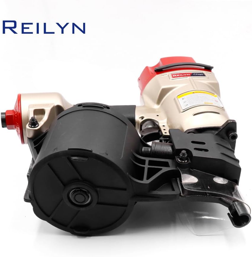 Roofing Nail Gun CN80, 2 inch to 3-1/4-inch 15 Degree Pneumatic Siding Nail Gun for Siding Sheathing Wooding Fencing Decking Roofing Professional Pallet Nailer